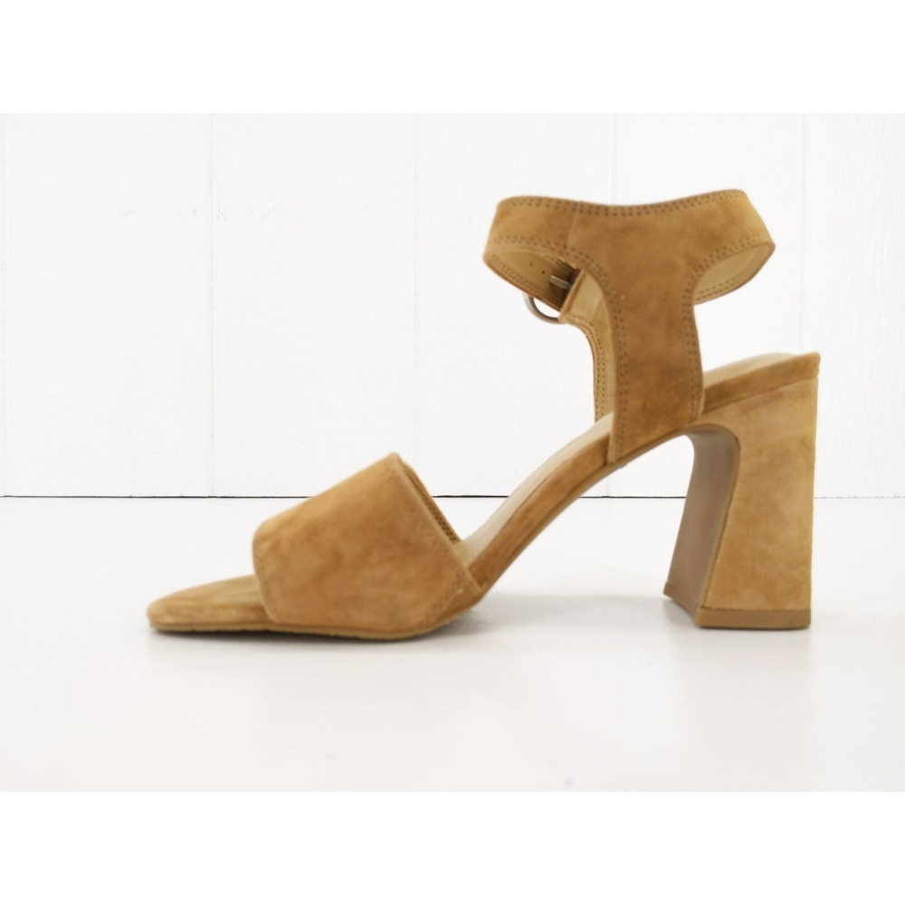 NYDJ Liz Suede‎ Ankle Strap Heels Shoes Size 9M - Picture 4 of 11